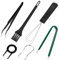 Molain Lot de 6 outils de retrait de touches pour clavier, extracteur de clavier, kit de nettoyage avec pince à épiler pour clavier propre, remplaçable à chaud