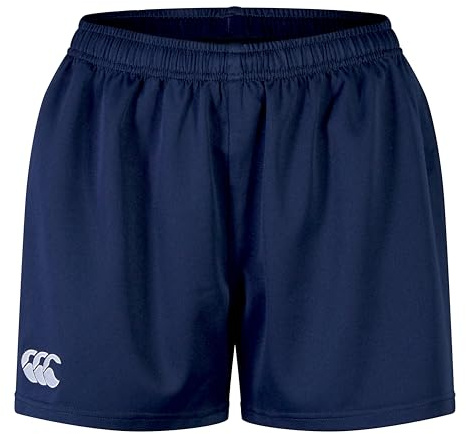 Canterbury Women's Professional 2.0 Shorts | Rugby Shorts | CCC Logo Gym Shorts, Navy, 10