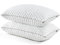 BedStory Set di 2 Cuscini Letto 50x80 cm - Memory Foam Triturato e Fibra con Riempimento Regolabile, Morbidi e Traspiranti per Dorme, Rivestimento Lavabile