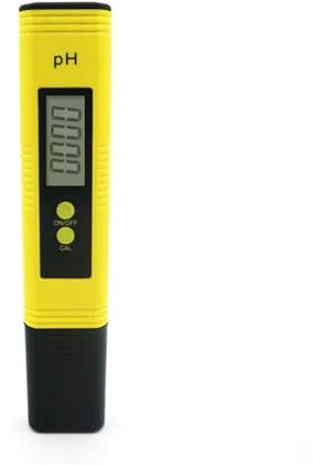 TETEOM Misuratore PH Misuratore PH PH818M for la Lavorazione degli Alimenti Misuratore PH Alimentare 2 in 1 Misuratore di Temperatura Misuratore PH Digitale retroilluminato LCD(PH Tester Pen)