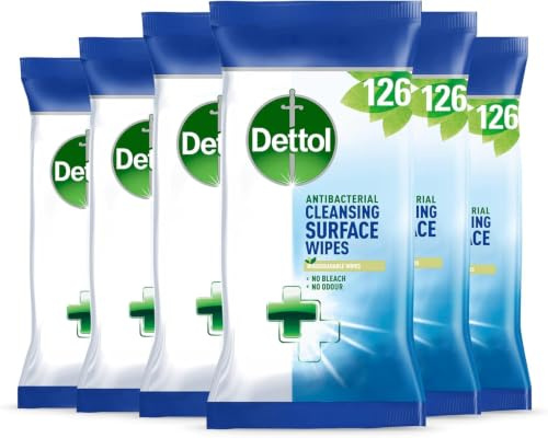 Dettol Multi-Surface Cleaning Wipes 1512 Count (12x126)