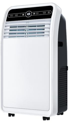 JAVPTAV Climatiseur Portable 3 en 1, 12000BTU/18000BTU Air conditionné avec déshumidificateur, minuterie 24H, unité de Refroidissement Mobile pour Bureau à Domicile