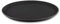 Tuffgrip Super Plastic Rubberized Anti-Skid, Non-Slip Food Tray, Round, 16 / 40cm Diameter, Black
