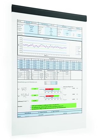 Durable Klemmleiste Durafix Rail 210 mm, selbstklebende Leiste zum magnetischen Einklemmen von Dokumenten A4 hoch / A5 quer, Beutel à 5 Stück, schwarz, 470601