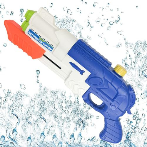 koolbitz Water Gun Shooter Toy Playset, Featured with Powerful Rapid Blaster Water Gun 1200ml Capacity, Super Soaker Water Fighting Toy Outdoor Fun, Garden