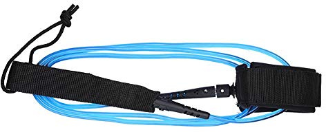 Surfboard Leash, 6ft lang, TPU Seil, robuste Wasserrettungsleine f¨¹r Wassersportger?te, Paddleboard, Longboard, Surfbrett f¨¹r Wassersportler