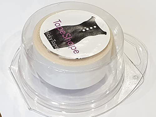 TapeShape Fashion Dress Tape - Nastro biadesivo per la pelle e i vestiti, mantiene i vestiti in posizione.