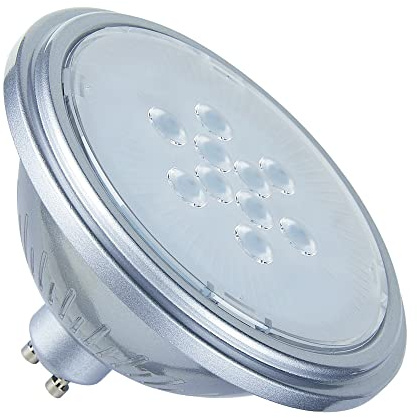 Fuente LED QPAR111, GU10, plata, 7,3 W, 2700 K (1005291)