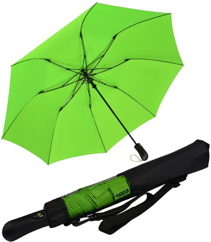 iX-brella XXL 124cm Fiberglas Golf-Taschenschirm mit Automatik - neon green