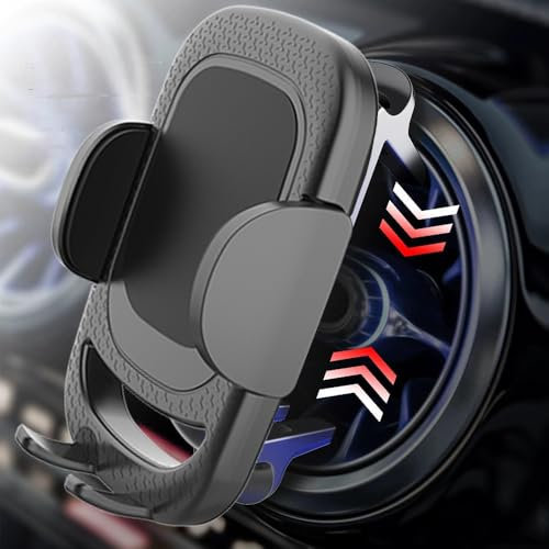 Supporto per cellulare auto rotondo per Mercedes-Benz AMG/GLA/GLB/GLC/GLE/GLS/GLK/Smart 451 453 Mini-Cooper FIAT 500 Ibiza, adatto per tutte le prese d'aria circolari