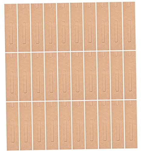Housoutil 50pièces Pochettes Stylo Papier Kraft Avec Fenêtre Manchons Emballage Pour Stylos Emballage Cadeau Pratique Et Léger Pour Fournitures De Bureau Et Papeterie