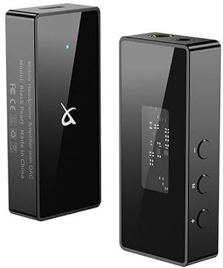 LEAUDIO TRN Black Pearl tragbarer HiFi-Digital-Audio-Decoder, 3,5 + 4,4 Ausgang, Dual CS43131 PCM, 384 kHz, 32 Bit DSD256 DAC-Kopfhörerverstärker