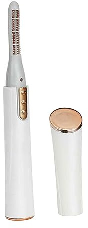 CALLARON Rizador de Pestañas y Cuerpo Mini Eléctrico para Mujer Clip para Pestañas Calentamiento Rápido de Abs y Metal para Uso Doméstico