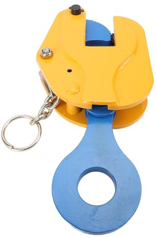Depisuta Vertical Plate Clamp, 2T 4400LBS Lifting Clamp 1.18 Inch Jaw Opening Heavy Duty Sheet Metal Lifting with Alloy Steel Rustproof Coating for Industrial Steel Structure