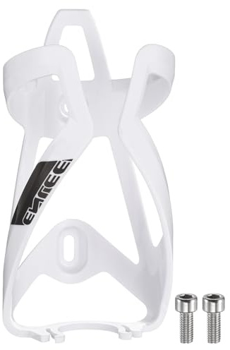 QUARKZMAN Portabotellas para Bicicleta Soporte para Botellas De Agua para MTB Carretera Gravel Blanco
