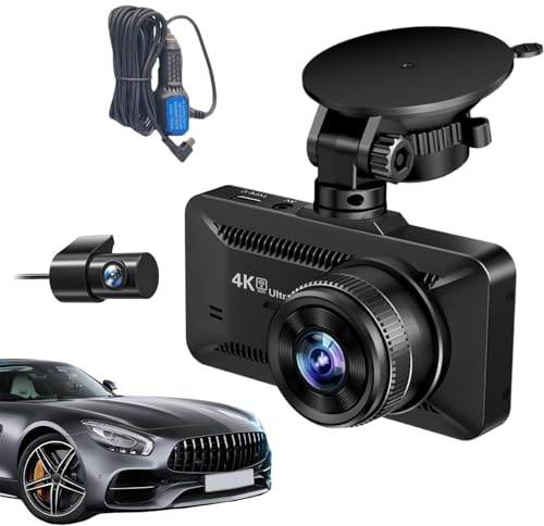 Cámaras De Coche - Grabador De 4k Inalámbrico De Visión | 10 Cm Pantalla Cámara De Retroceso Coche Y Trasero,para Vehículos Camiones Trajes Diarios
