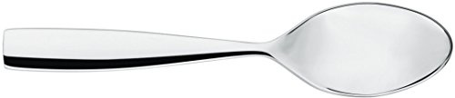 Alessi MW03/1 Dressed Tafellöffel - Edelstahl 18/10 glänzend poliert mit Reliefdekor, 6 Einheiten