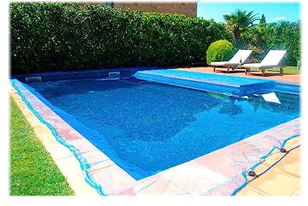 Fun & Go 81033 Leaf Poolabdeckung, mehrfarbig, 4 x 4 m