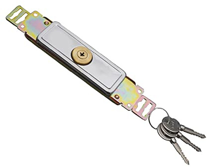 Roller Shutter Door Lock Metal Rolling Gate Door Lock for Warehouse Garage(Type B)