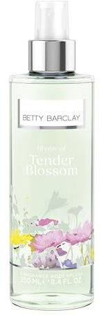 Betty Barclay® Tender Blossom | Body Splash - blumig - fruchtig - frisch - ein natürlicher sinnlicher Duft der Sinnlichkeit versprüht | 250ml Body Splash