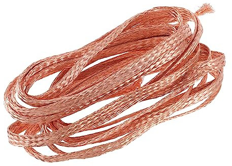 HOMSFOU Cable Trenzado De Cobre Cable De Tierra Para Bridas Para Alambre Cobre