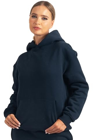 Carlheim Women's Hoodie Harper, Navy, X-Large
