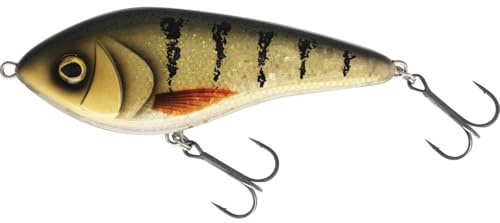 Westin Swim Glidebait 12 cm Suspending 3D Amber Perch