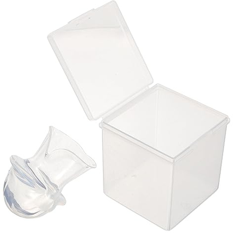 Tapón Lengua que Evita los Ronquidos de Silicona Blanco | 1 Juego Reutilizable, Plástico y Silicona, Ayuda para Dormir, Formato Portátil