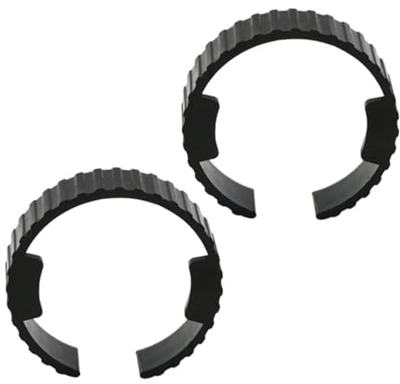 F Fityle 2X Anelli di Ricambio per Tubi Flessibili dell'asciugatrice, raccordi di Ricambio per Giunti di Tubi, Fascetta di Collegamento Professionale, Style B