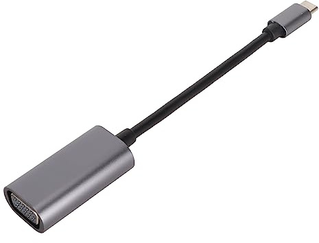 RASTKY USB C à VGA Adapter Cable 1080p Prise en Charge de l'adaptateur USB C à VGA to pour la Tablette Tablette/Ordinateur et Les Accessoires/Comput