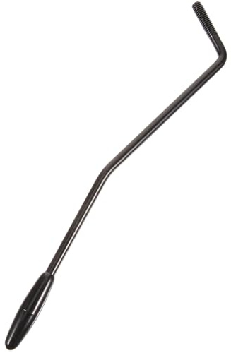 GLEAVI Palanca de Trémolo Simple para Guitarra Eléctrica Brazo Metálico Rosca de 6 MM Color Negro Accesorio Compatible para Efectos de Sonido y Actuaciones Directo