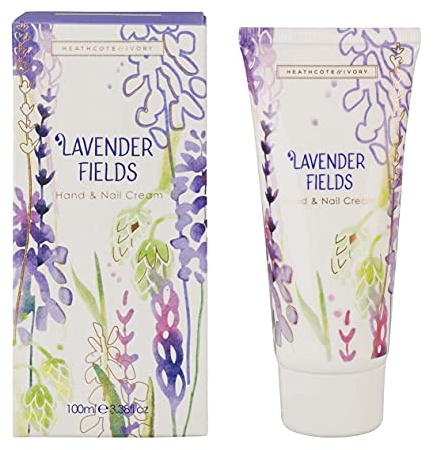 Heathcote & Ivory Lavender Fields Hand and Nail Cream, 100 ml