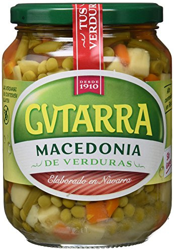 Gvtarra Macedonia de Verduras, Paquete de 6 x 450 Gramos