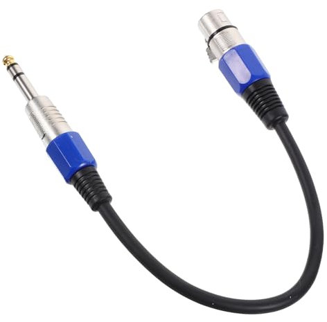 Lurrose 2Pièces Câble Adaptateur Microphone Xlr Lot De Convertisseur Audio Haute Performance Pour Microphone Compatible Avec Divers Équipements Audio