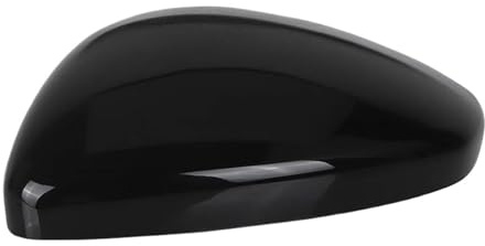 HATSVTGR Custodia per specchietto retrovisore Auto per Citroen C3 2016-2020 Copri Specchio Retrovisore Ad Ala di Porta Copertura Protettiva per specchietto retrovisore a(Nero Lucido a Sinistra)