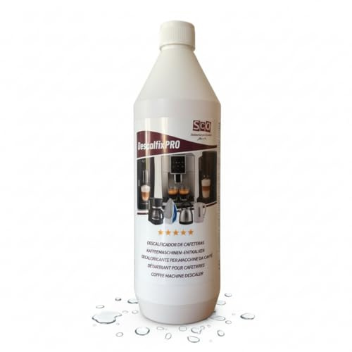 Descalcificador para Cafeteras 1L | Eliminador de cal | Compatible con todas marcas | desincrustante antical cafeteras, plancha, hervidores | limpiador de cal de Origen Natural, Sin Fragancia