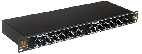 MR DJ 234XO PRO PA DJ Club Stereo 2/3-way Stereo, 4-way Mono Crossover with XLR Input and Output
