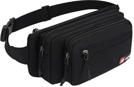 AirZyx Sac Banane Grand Format Femme Homme