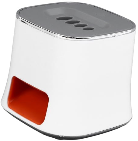 Eacam Solrosfrön Skalningsmaskin, Automatisk Solrosfröskalningsmaskin, USB Solrosfröavskiljare, Laddningsmaskin med Icke -slipkuddar, Bärbar Fröcracker med Omvänd Funktion, Enkelt