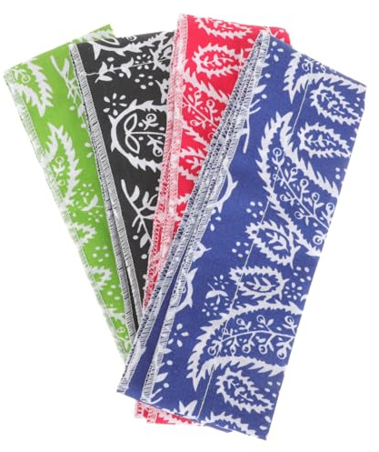 VICASKY 4stücke Kühlendes Stirnband Für Sommer-Sport Haarband Aus Hochwertigem Material Kühlender Haarschal Für Tägliche Frisur Und Aktivitäten