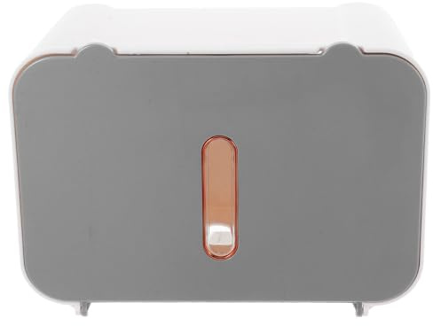 KICHOUSE Dispensador de Toallas de Papel sin Contacto para Montaje en Pared, Resistente al Agua, sin Taladro, para Baño y Cocina, Capacidad para Varios Rollos