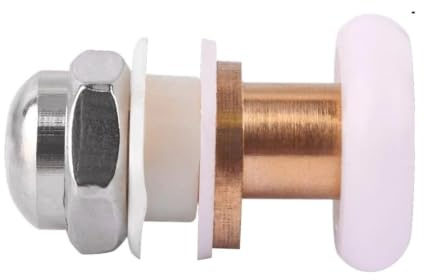 Remplacement du rouleau de porte de douche | Rouleau de porte de douche en verre de salle de bains de 19 à 27 mm(4pcs,20mm)