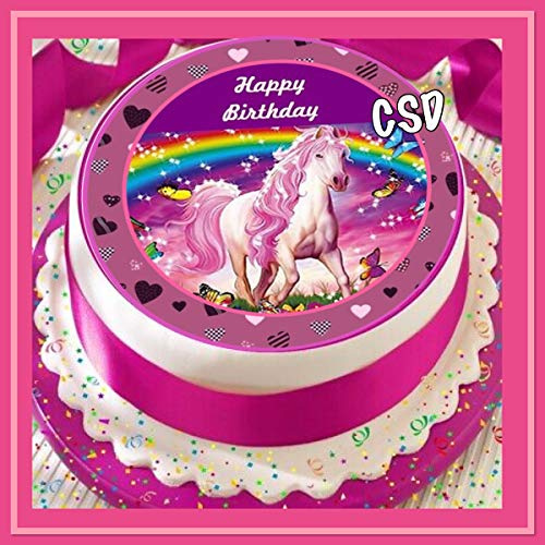 Tortenaufleger Pferd 010, Zuckerpapier, Tortenbild, Geburtstag
