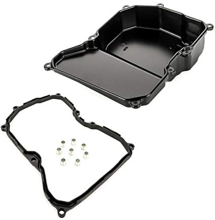 LST Ölwanne + Dichtung Automatikgetriebe 6-Gang kompatibel mit Audi A3 Seat Ibiza Leon Toledo Skoda Fabia Octavia Rapid Roomster Superb VW Beetle Golf 5 6 Jetta Passat 3C Polo Touran 1.6 1.8 2.0 2.5