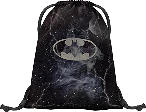 Baagl Turnbeutel Sportbeutel Sportrucksack Kinder Mädchen - Batman Storm