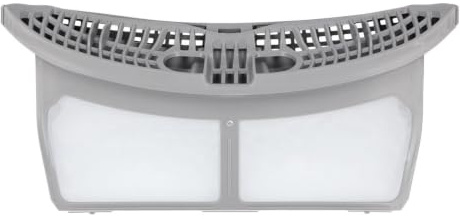 easyPART passend für Beko 2975680300 Flusensieb Filtertasche aufklappbar | für Trockner, Fusselsieb, Flusenfilter, Wäschetrockner, Weiß-grau, Kunststoff, Ausklappbar, Kompatibel mit Arcelik, Arctic