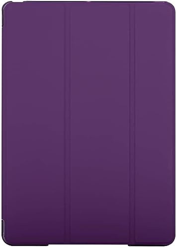 Smart Case For Apple iPad Mini 4 & iPad Mini 5 Magnetic Stand Cover, Auto Sleep/Wake, Ultra Slim Lightweight Flip Folio Case (Purple)