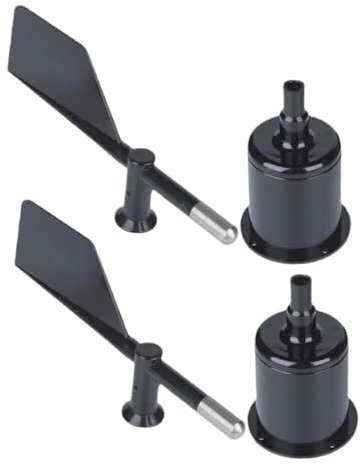 BAZEITFLOW 2pièces Coque De pour Anémomètre pour Mesure du Vent Et Pratique pour Stations Météorologiques Et Extérieur
