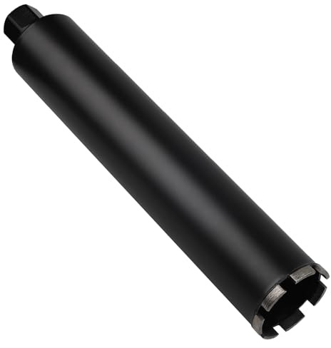 CPROSP 1 ¼ UNC Corona Diamantata per Carotaggio/Carotatrice, per Taglio a Umido Wurth Ø 122mm, L 420mm, Carotatrice per Corature in Calcestruzzo, Cemento Armato, Muratura e Pietra