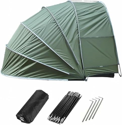 VYUJHNBG Tenda da Bici, tettoia Impermeabile per motociclette, tettoie per rimessaggio Esterno, per mobili da Giardino, Biciclette, motociclette